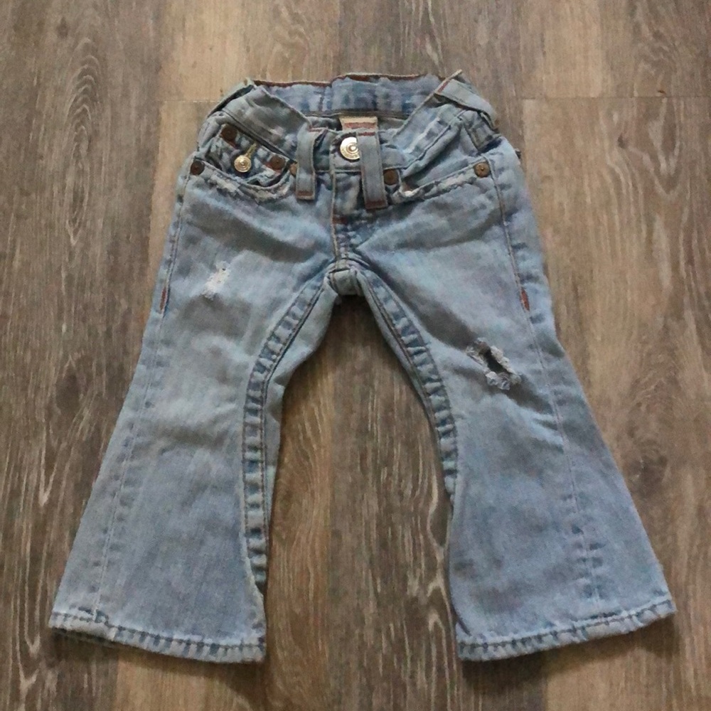 Light wash True religion Joey jeans